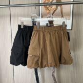 1092撤柜DS新款 工装 抽绳花苞松紧设计半身裙短裙