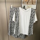 女装 短袖 新款 2014撤柜cg大码 时尚 宽松休闲夏季 T恤套装