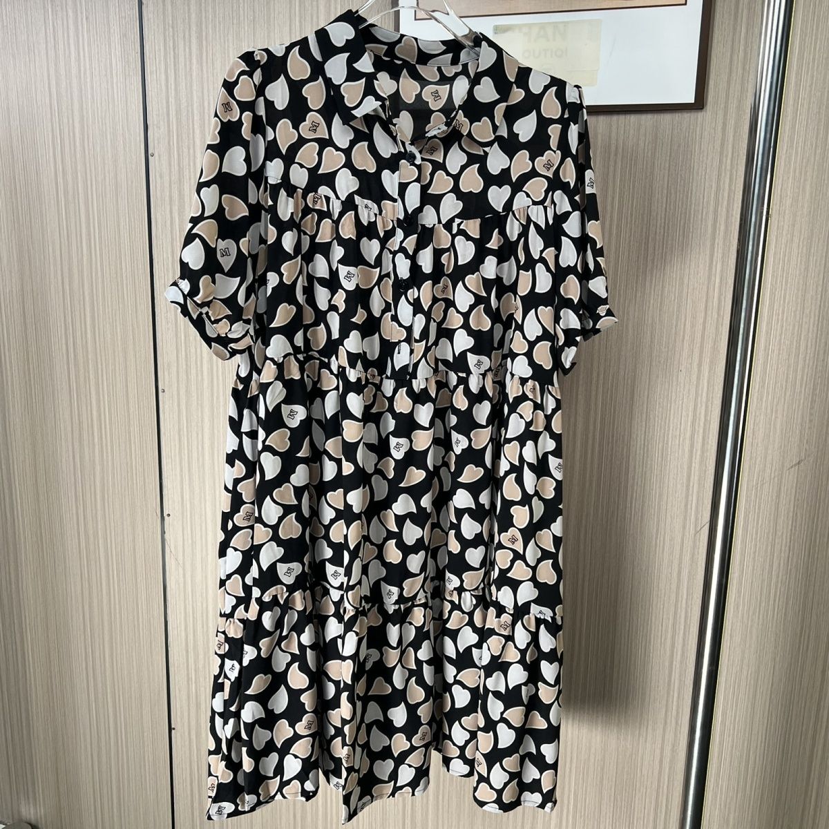 9786品牌撤柜南油货夏季碎花连衣裙女时尚宽松版裙子