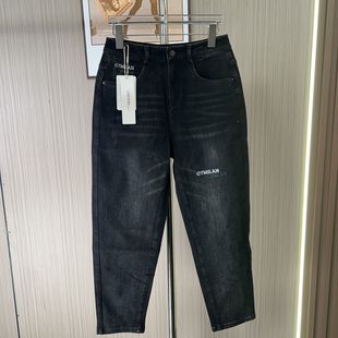 新款 0003撤柜LD春秋时尚 高腰显瘦牛仔裤