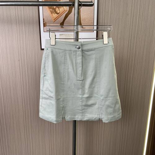 055撤柜kn短裙裤裙新款夏季女装开叉高腰显瘦半身裙
