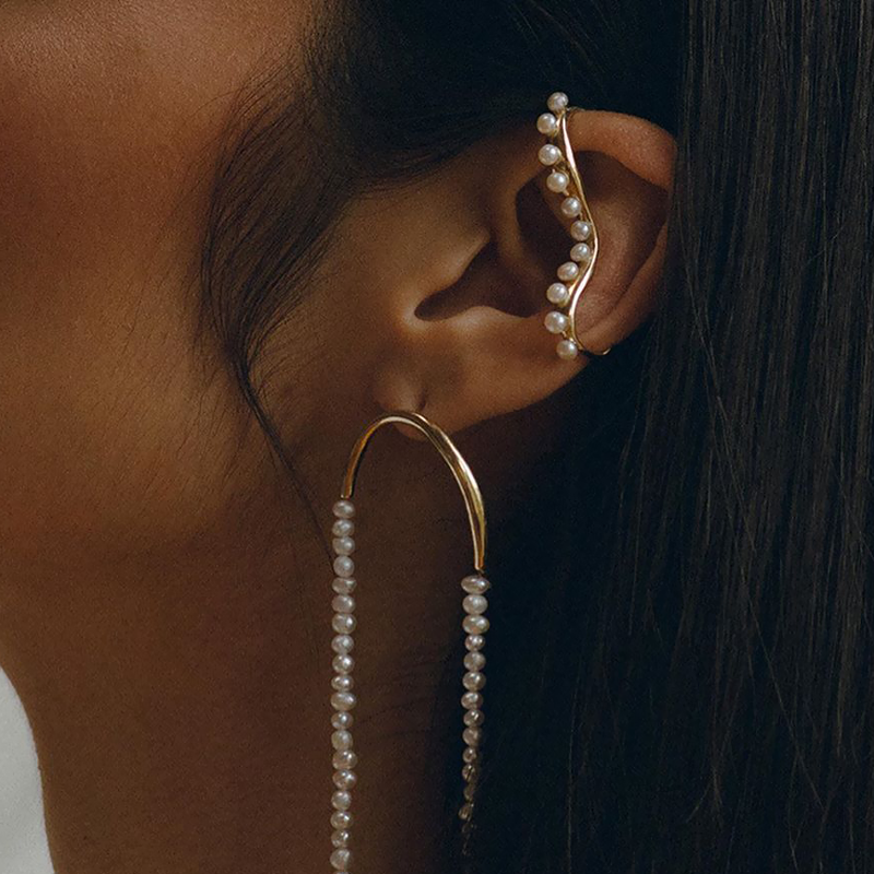 几何冷淡法式复古贴合小众耳挂