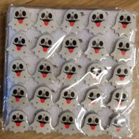 Halloween event small gifts: Pumpkin glowing brooches, children's gifts, prank cartoon skull ghost witch badges thumbnail 5