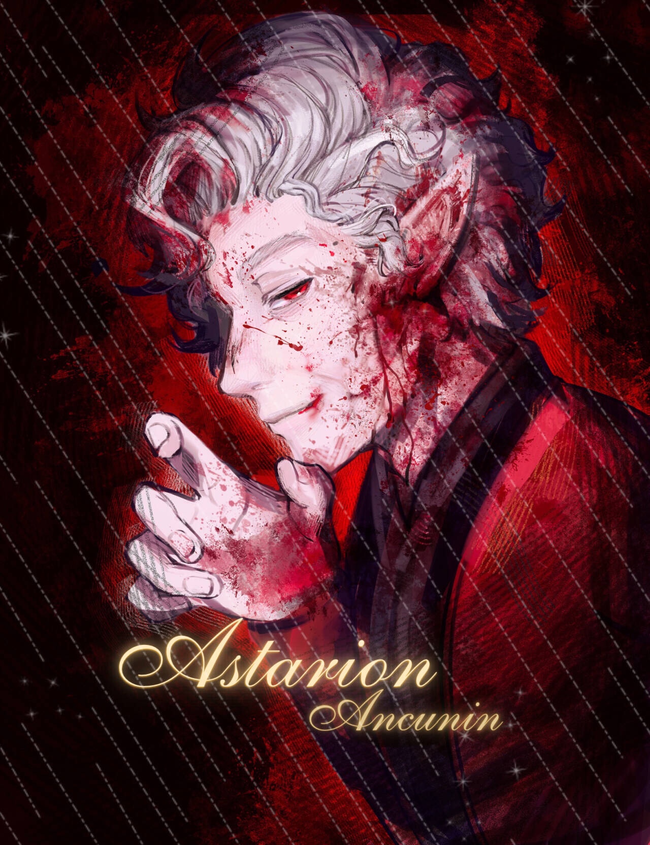 博得之门3bg3 阿斯代伦同人色纸 拍立得