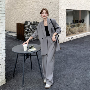 T1937 子2件套装 P185K268 裤 灰色西装 现货2D078