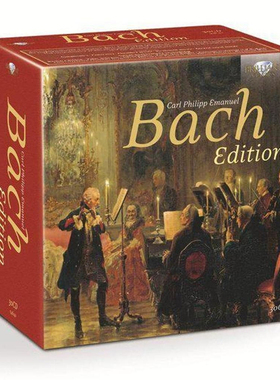 T141 CPE Bach 小巴赫2套精选HIFI古典无损音乐套装FLAC分轨43CD