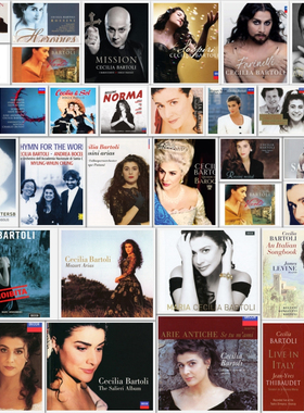 T269 芭托莉 Cecilia Bartoli 次女高音古典音乐无损音源各版38张