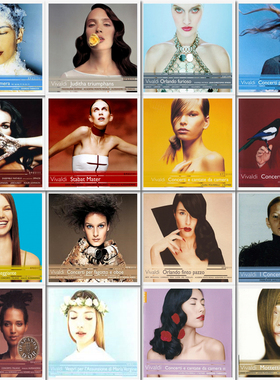 C151 维瓦尔第 名模版 录音作品FLAC无损音源合集古典类音乐114CD