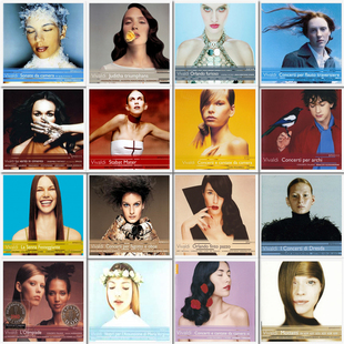 录音作品FLAC无损音源合集古典类音乐114CD 名模版 C151 维瓦尔第