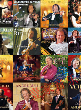 S71 安德烈瑞欧 André Rieu 荷兰小提琴音乐家数字音源130张FLAC