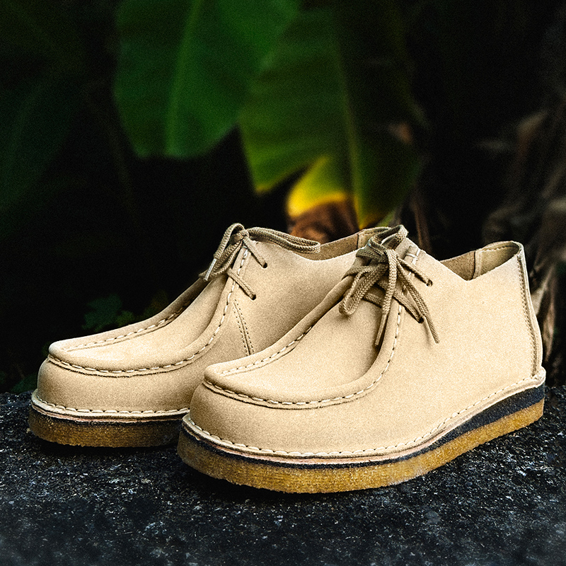 其他日常休闲真皮男鞋生胶底