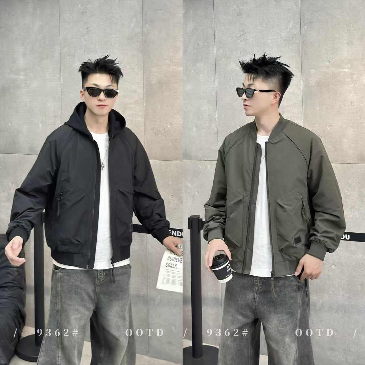 冬季新款男士棉衣外套连帽二棉帽可拆休闲短款棒球服保暖冲锋衣男