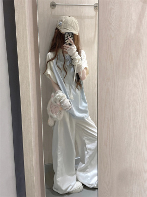 休闲运动服套装女夏季短袖两件套