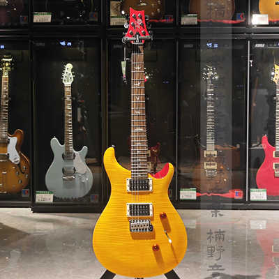 PRS SE Custom 24  CU44VY 复古黄纹 电吉他