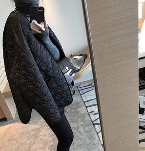 独家自制Dublin 棉衣棉服冬季 coat时髦菱格廓形外套 LIMIT RMC