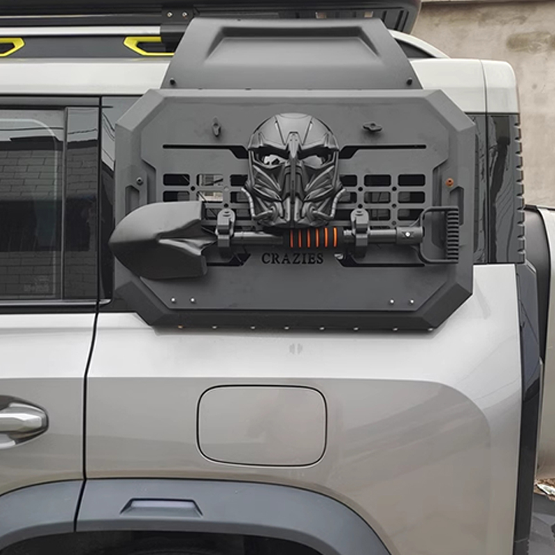 捷途旅行者侧窗改装挂件工兵铲越野专用