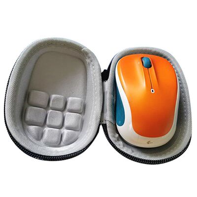 适用 罗技M330 M320 M280 M325无线小鼠标包便携收纳盒硬壳保护套