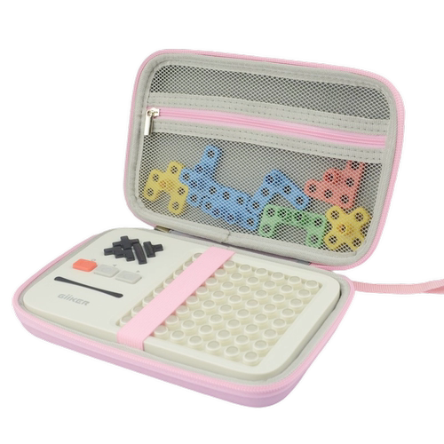 适用于 计客超级积木拼装玩具益智儿童智力拼图早教机收纳包硬壳