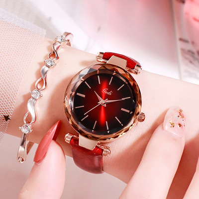 韩版简约风学生女士手表抖音同款