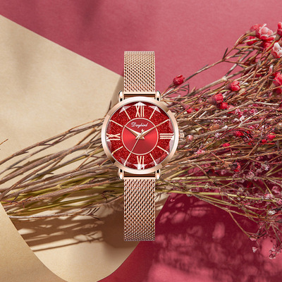 女士时尚潮流风水钻满天星手表