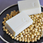 包邮 麦子家皂时光豆乳蜂蜜手工皂 净白滋润凝脂皂洁面洗脸皂