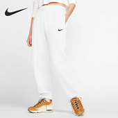 耐克正品 SWOOSH 女子起绒运动宽松针织休闲长裤 Nike BV4090 100