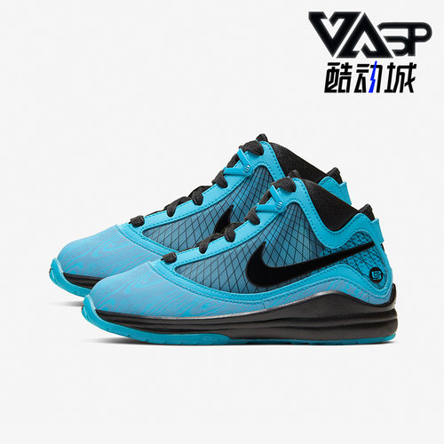 Nike/耐克正品LeBron VII儿童训练透气篮球运动鞋CK0718-400
