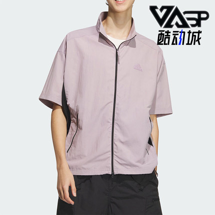 Adidas/阿迪达斯正品FUSTL WV SHIRT男士梭织短袖外套JI9888