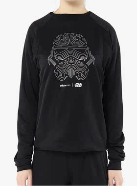Adidas/阿迪达斯正品 W SW SWEATSHIRT 女子休闲运动卫衣BQ0739