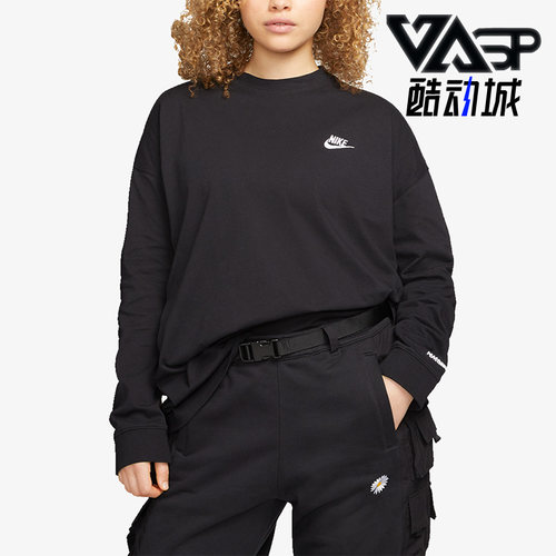 耐克男女新款权志龙联名雏菊卫衣