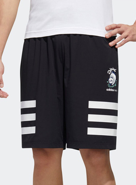 Adidas/阿迪达斯正品neoM PNDA 3SSHRT男子运动短裤GK1549 GK1550