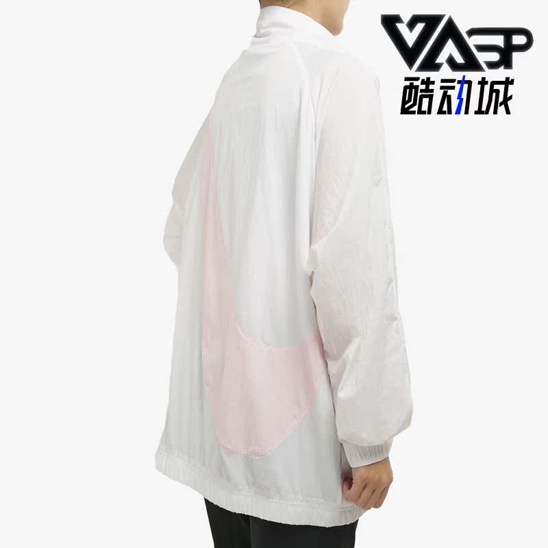 耐克女子大LOGO运动夹克外套