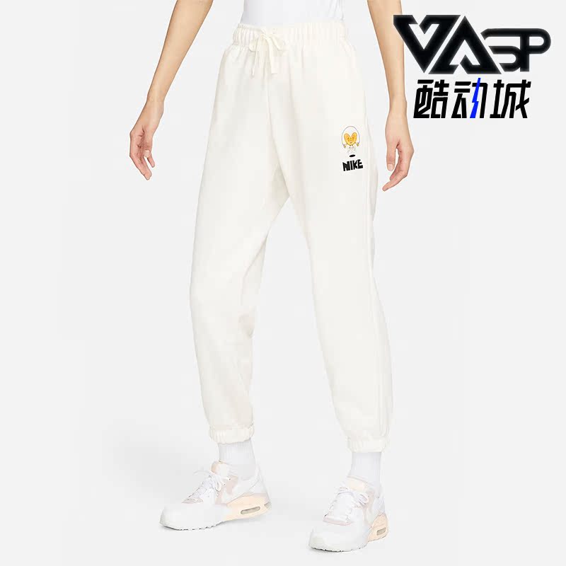 Nike/耐克正品秋冬新款女子休闲运动法式透气毛圈长裤 FN0255-133