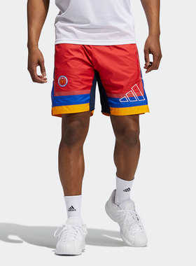 Adidas/阿迪达斯正品新款男子夏季透气篮球运动短裤 H16552