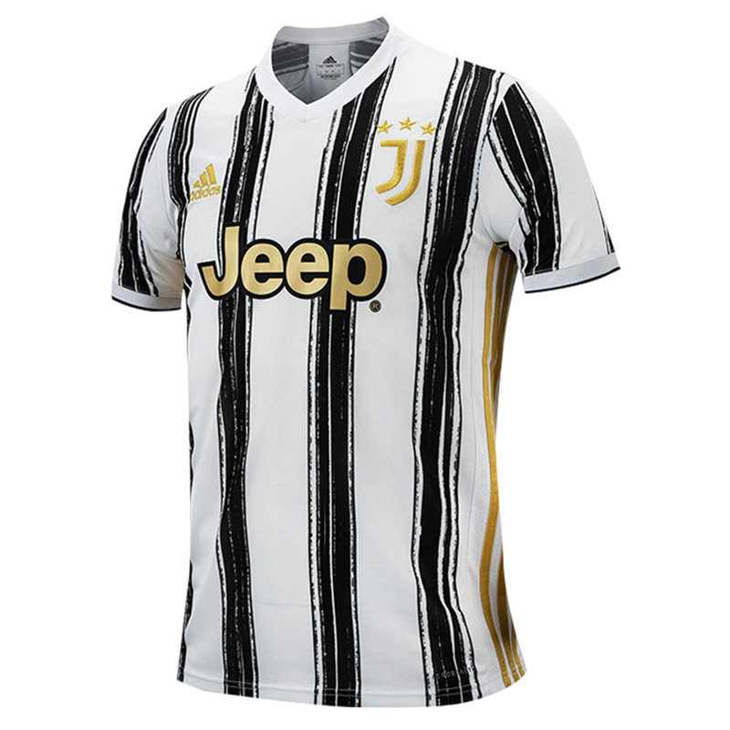 Adidas/阿迪达斯正品20-21男子足球尤文主场球迷版运动球衣EI9894