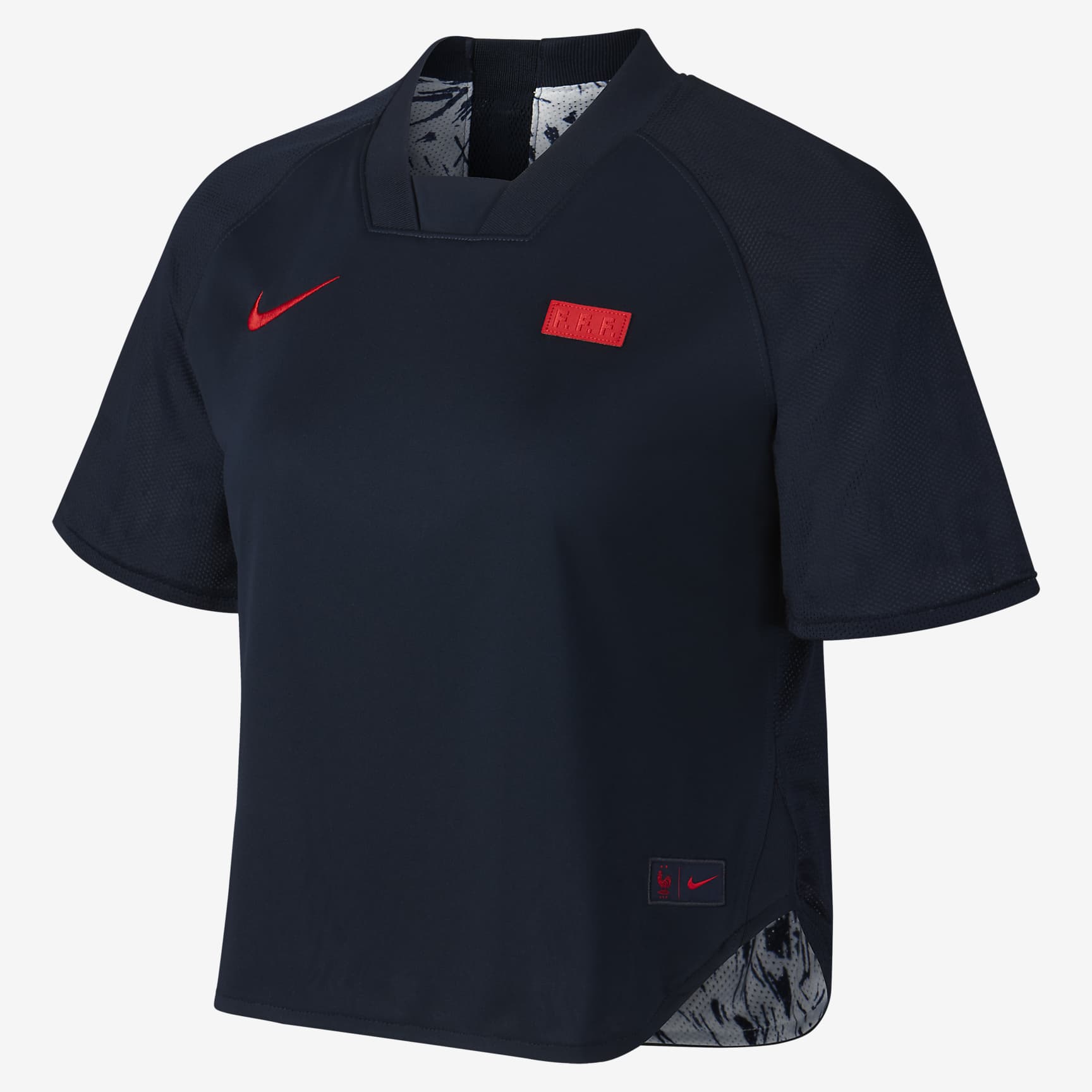 Nike/耐克正品秋季新款女子运动双面设计短袖T恤足球上衣CI8415