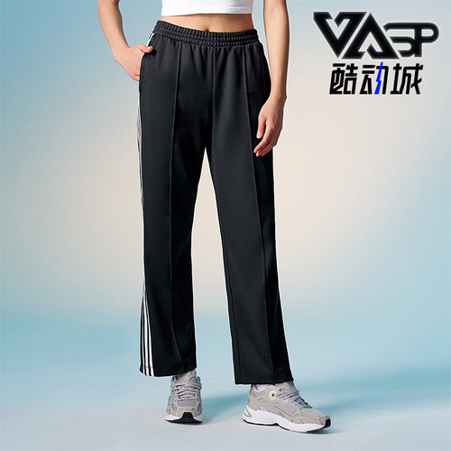 阿迪达斯女士经典复古运动长裤
