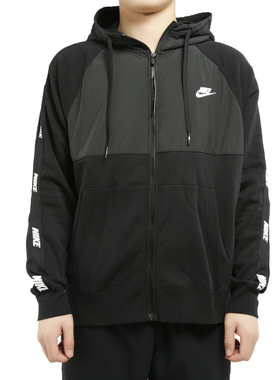 Nike/耐克正品 春季SPORTSWEAR 男子全长拉链开襟连帽衫CJ4416