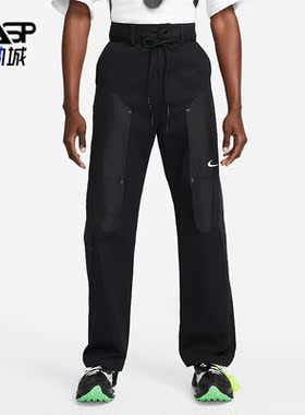 Nike/耐克正品休闲男女时尚潮流抽绳健身运动简约长裤 CU2500-010