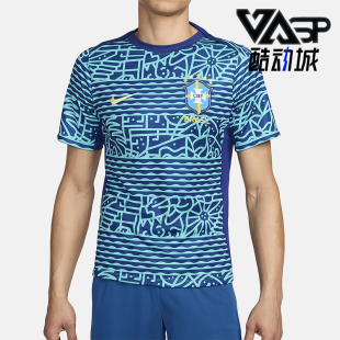 Dri 新款 FIT男士 透气休闲短袖 445 Nike 足球上衣FJ2723 耐克正品