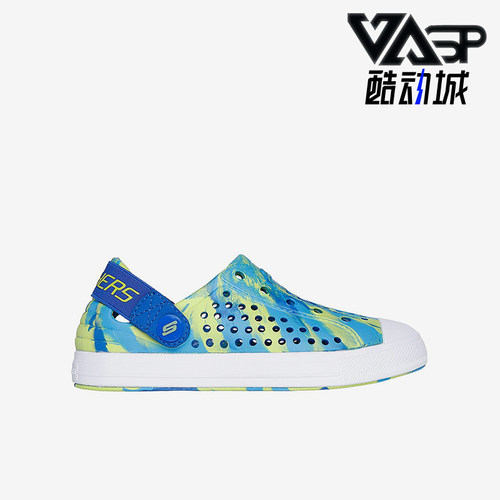 斯凯奇大童一脚蹬洞洞鞋