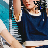 Adidas T恤IN1079 女子短袖 阿迪达斯正品 三叶草NOTITLE联名款