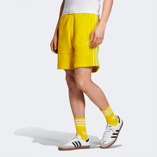 短裤 Adidas ED6029 运动男子五分裤 新款 阿迪达斯正品 三叶草