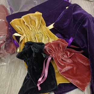 订单库存捡漏软软的抽绳复古丝绒束口袋首饰收纳礼物包装收口袋