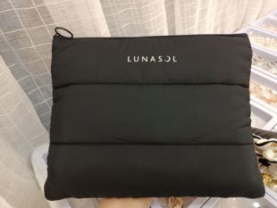 订单库存黑色软软夹棉防碰撞拉链包ipad平板收纳包化妆包收纳布袋