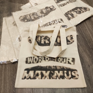 订单库存 特拉维斯·斯科特CIRCUS MAXIMUS 周边帆布袋单肩布包