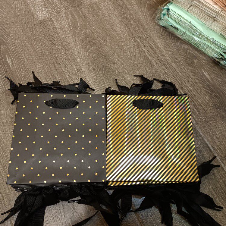 订单库存小号简约经典款方版礼物纸袋小礼物包装手提袋购物袋