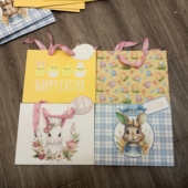 订单库存中号横版 手提袋纸袋子 复活节礼品包装