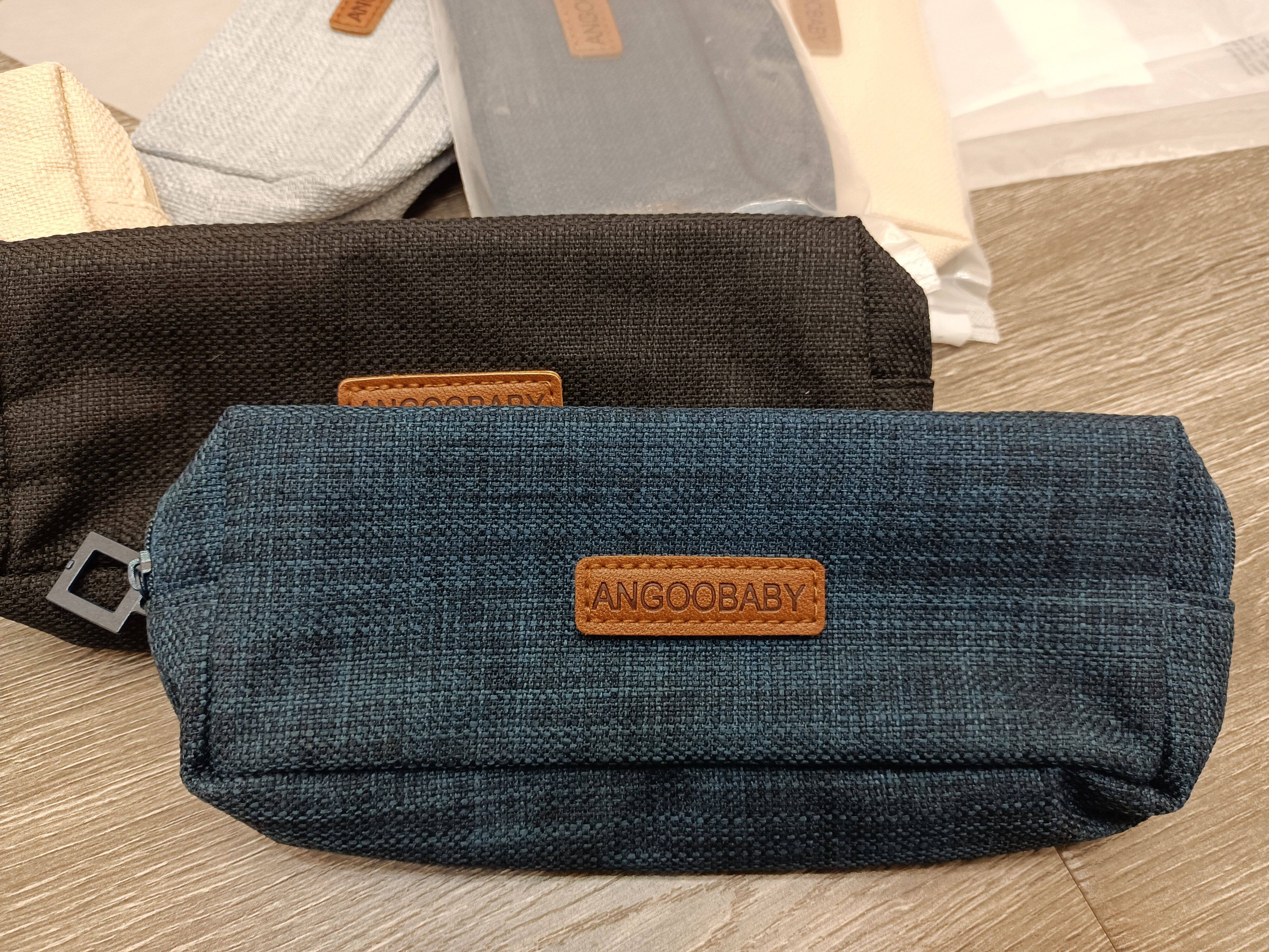 单层大容量笔袋纯色学生方形铅笔袋学生简约文具袋小物品收纳布包