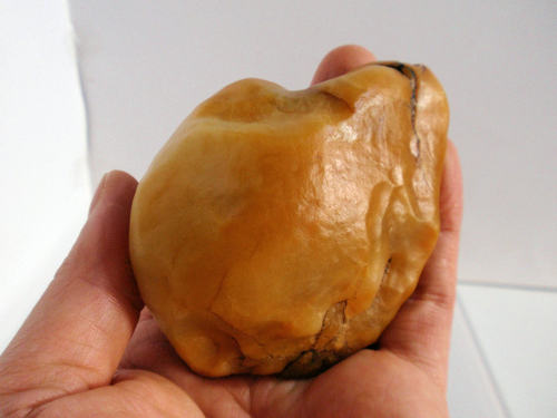 新疆克拉玛依金丝玉哈密鄯善戈壁玉沙漠漆玛瑙原石籽料16-1